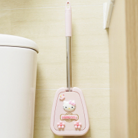 马桶刷挂墙式可爱长柄角清洁刷套装加厚塑料免打孔洗厕所刷子