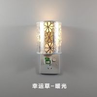 小夜灯led婴儿夜间喂奶灯台灯卧室夜光灯床头灯小夜灯插电带开关