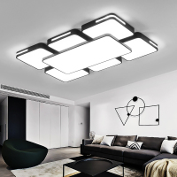 客厅灯具大灯简约现代家用北欧大气新款餐厅长方形超薄led吸顶灯