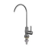 304不锈钢家用厨房净水器4分2分水龙头直饮纯水机过滤器滤芯|4分花瓶304净水器水龙头460g 2个快接2米PE