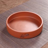 茶盒大号紫砂普洱罐子茶缸密封罐醒茶叠加热卖茶叶罐七子饼|荷韵茶饼罐1饼添加层(不含盖)