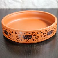 茶盒大号紫砂普洱罐子茶缸密封罐醒茶叠加热卖茶叶罐七子饼|黑花藤叠加层(不含盖)