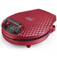 电饼铛30cm炫彩电饼铛烙饼机煎饼机蛋糕机X5|钻石858加深款(枣红色) 30CM