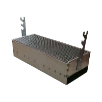 商用加厚户外家用烤羊腿炉子烤羊腿架子羊腿刀叉烧烤炉|烤炉+方格烤网(不含叉子)