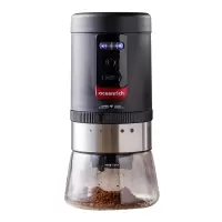 /磨豆机电动咖啡豆研磨机家用小型全自动磨粉器H2|爵士黑