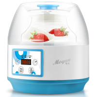 [2l大容量玻璃内胆]家用迷你酸奶机全自动多功能自制米酒酵素机|蓝色 单机