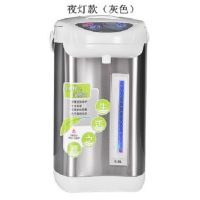 智能铁三角大容量家用自动保温除氯再沸腾电动热水烧水饮水壶恒温|普通灰色5.8L