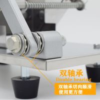 羊肉卷切片机家用手动切肉机商用切肥牛涮肉卷机刨肉机冻肉不锈钢