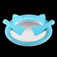 抖@音网红炒酸奶机家用小型炒冰机家用儿童炒冰盘乐免插电冰激凌|蓝色炒酸奶机送2把铲子（单机）