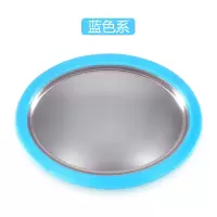 同款[能卷]炒冰机家用迷你炒酸奶机diy冰淇淋儿童冰盘|可以卷的巨蛋五代蓝 送2铲子2勺子1袋冰淇淋粉