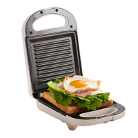 三明治机早餐机家用烤面包机吐司帕尼尼机煎牛排机吐司机|透明
