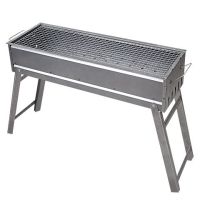 烧烤炉户外烧烤架家用木炭烤炉烧烤架家用烧烤工具碳烤炉家用木炭|烤炉标配 烤炉[50x23x47厘米]+煎盘