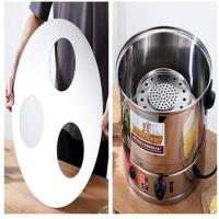 电蒸笼蒸食物大蒸锅商用多层电蒸笼电蒸锅多功能家用大容量|35厘米底锅+三孔蒸片