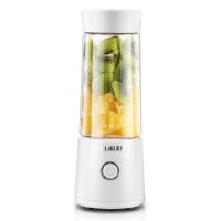 便携式榨汁机家用水果小型充电迷你炸果汁机电动学生榨汁杯|瓷白