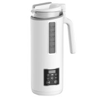 小米豆浆机迷你小型全自动1-2人家用单人多功能破壁机免过滤新款|米白色+升级款700ml