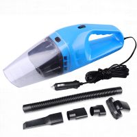 汽车车载吸尘器大功率大吸力120w 12v小汽车吸尘器干湿两用车用|蓝色 12伏车用