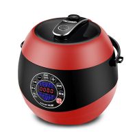 电压力锅智能家用高压饭煲多功能全自动3l小型迷你2-4人|红色