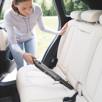 鲨客无线吸尘器家用小型 大吸力车载车用手持随手吸尘器w2|深空灰