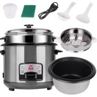 老红三角集团迷你小电饭锅2l3l4l5l6家用宿舍学生3-4人电饭煲|电饭锅黑钢款+蒸笼+礼品 4升1-5人用