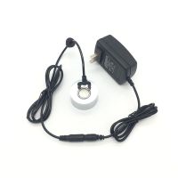 假山喷泉流水加湿器鱼缸鱼池起雾水雾器盆景水陆缸起雾烟雾造雾器|电源+合金无灯喷雾头