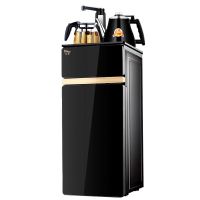 茶吧机饮水机立式冷热节能家用办公自动上水智能特价饮水机|黑色防烫壶 冰温热款