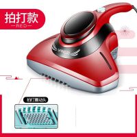 除螨仪家用床上紫外线杀菌机除螨虫吸尘器床铺小型迷你除尘|升级拍打款[玫瑰红] 五个滤芯