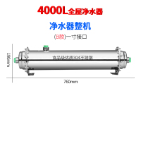 5000l 大流量不锈钢中央净水器家用自来水过滤器直饮净水机超滤机|4000L-B-整机