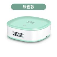 车载空气净化器负离子小型家用除菌室内办公桌异味除甲醛烟雾香薰L8|绿色