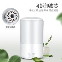 加湿器上加水家用静音大容量卧室孕妇婴儿内空气香薰净化喷雾小型N1|触感加湿器(滤芯)+5精油