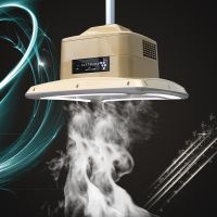 全自动麻将机空气净化器棋牌室吸烟灯家用排烟机麻将馆专用抽烟机P7|香槟金T17款大功率