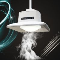 全自动麻将机空气净化器棋牌室吸烟灯家用排烟机麻将馆专用抽烟机P7|白色C款一个灯