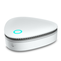 车载空气净化器杀菌除臭除甲醛小型家用宠物冰箱卫生间臭氧|白色XD001