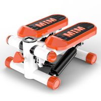 减肥踏步机女家用多功能扭腰瘦腰瘦腿脚踏机跑步机健身器材免安装|活力橙升级款踏步机