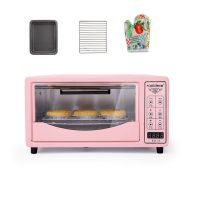 烤箱家用多功能全自动12l智能小型迷你蛋挞蛋糕披萨烘培电烤箱|标配套[配烤盘烤网手套]电脑款
