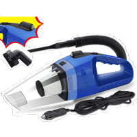 汽车车载吸尘器车用家用小型吸尘器12v转换器大功率货车24v强力车|五代海帕带灯蓝色[五个配件]