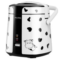 迷你mini电饭煲老人电饭煲一键煮饭3人学生宿舍办公室电饭锅家用|1.8L奶牛款