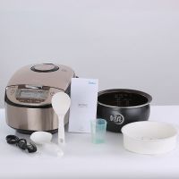 电饭煲 4l智能家用大容量多功能电饭锅可预约5l升3-6-8人|4升香槟色 联保一年