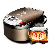 电饭煲电饭锅3升/4升/5升智能家用迷你大容量4-5-8人|褐色4L(球釜内胆)