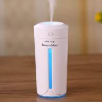 usb车载加湿器香薰精油喷雾空气净化器消除异味汽车内用迷你氧吧|白色(送香熏精油)