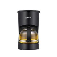 咖啡机家用小型胶囊全自动现磨拉花滴漏煮咖啡煮茶器办公泡茶|黑色标配