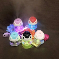 车载加湿器迷你香薰七彩小夜灯卡通汽车室内空调加湿|随机颜色优惠 加湿器+1瓶精油20毫升香味可选