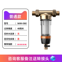 出品华凌前置过滤器家用全屋自来水净水器反冲洗大流量净水机|冰白