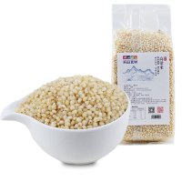 新疆高粱米458g/袋 农家去皮脱壳白高粱米 天山五谷杂粮煲饭熬粥食材