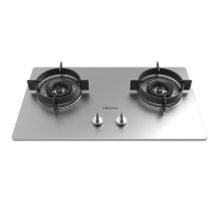 万和（Vanward）双直喷4.5KW火力不锈钢面板燃气灶CG06(天然气/液化气)