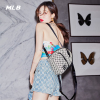 MLB2020正品男女同款双肩包复古老花系列挎包NY运动休闲多功能百搭