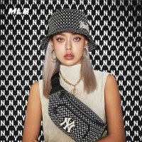 MLB男女帽子复古老花系列渔夫帽盆帽运动休闲时尚潮百搭