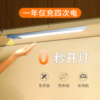 人体感应小夜灯长条夜间家用智能过道走廊楼梯衣柜橱柜光控声控