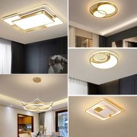 圆形卧室吸顶灯现代铁艺客厅灯玄关走廊过道灯简约全套灯具