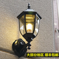 欧式室外墙壁灯 复古庭院花园走廊灯饰 阳台户外led防水防锈灯具