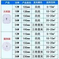 家用吸顶灯改造灯板灯芯圆形灯管灯片灯盘卧室客厅厨房阳台